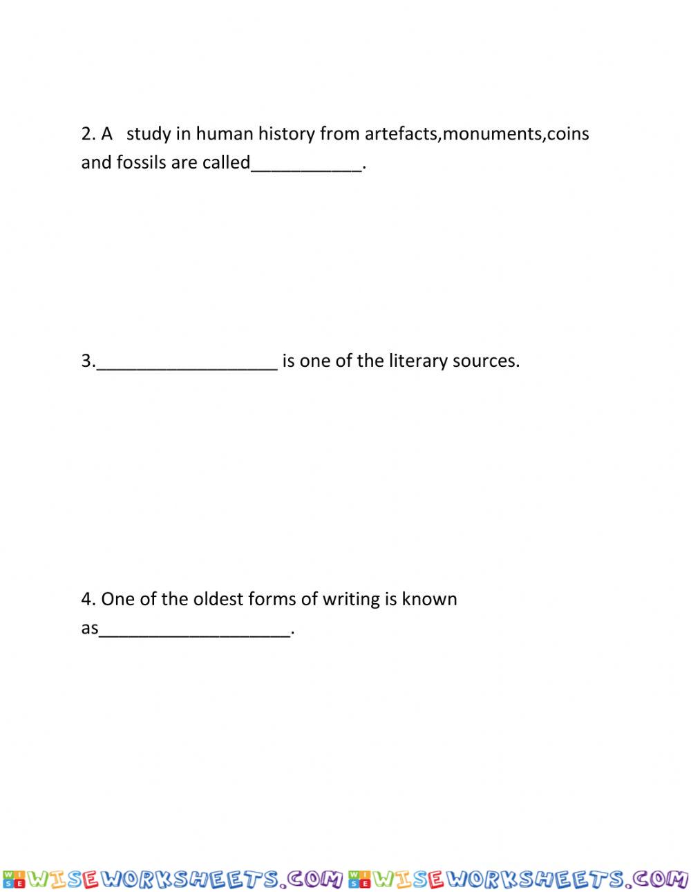 worksheet