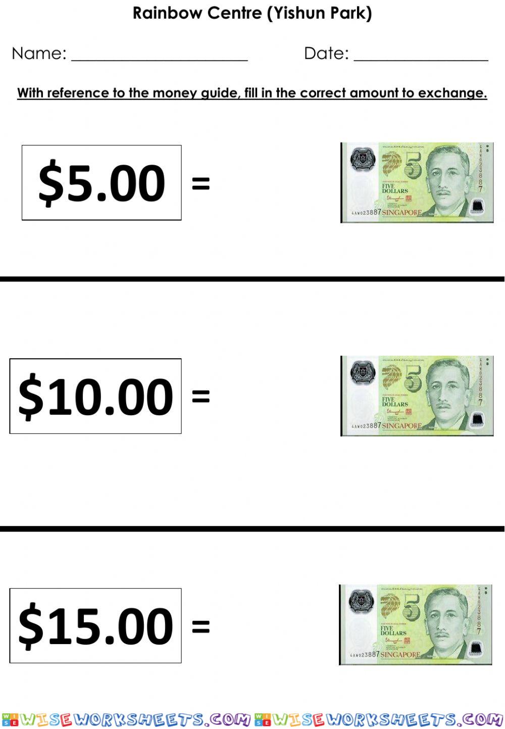 worksheet