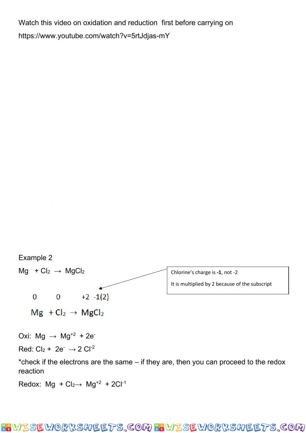 worksheet