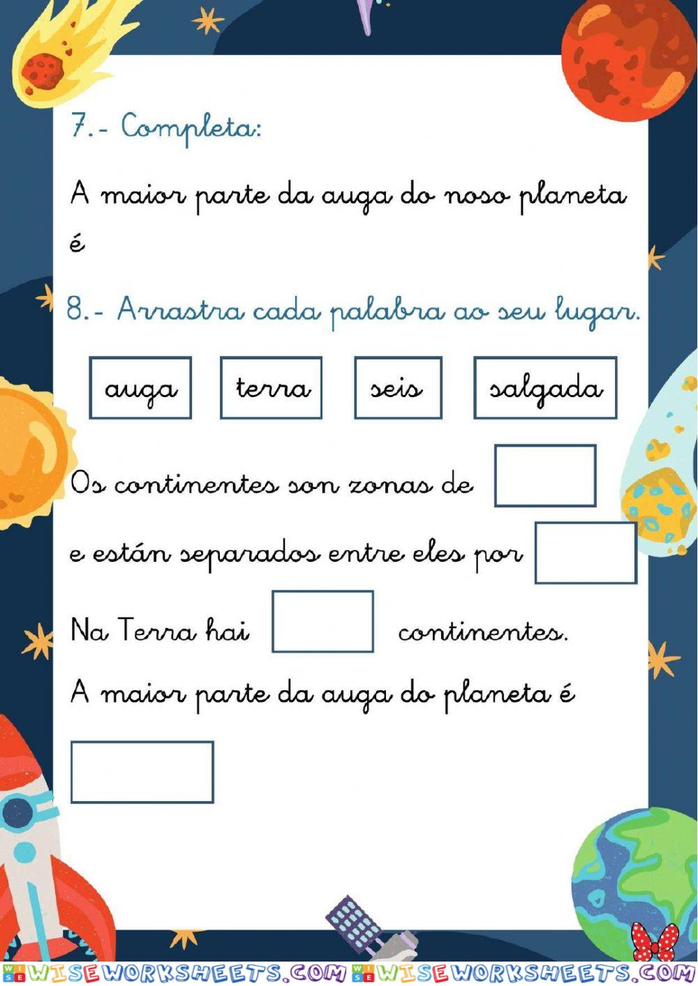 worksheet
