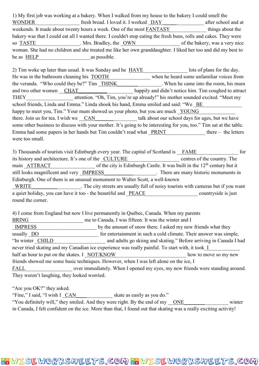 Word formation