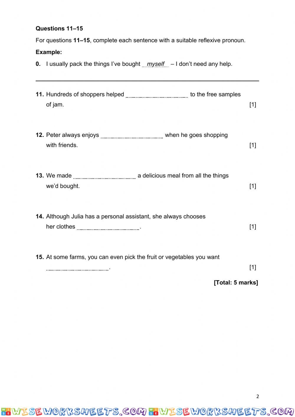 Test 13 Grade 8