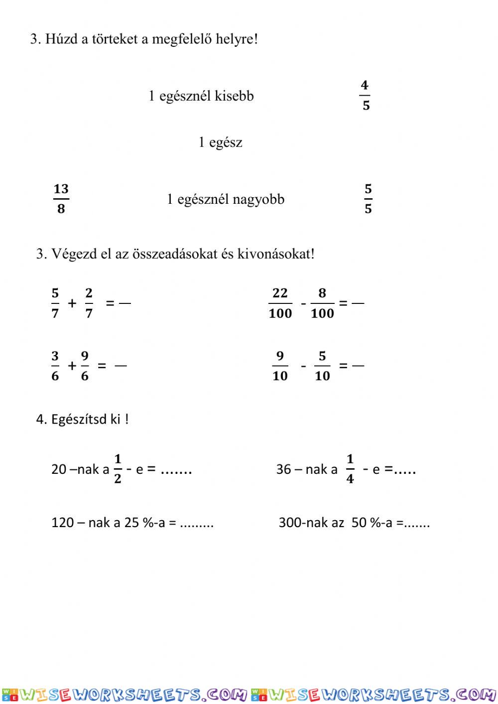 worksheet