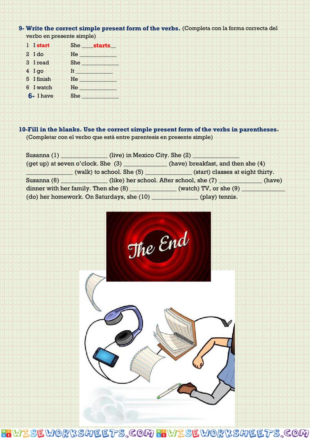 worksheet
