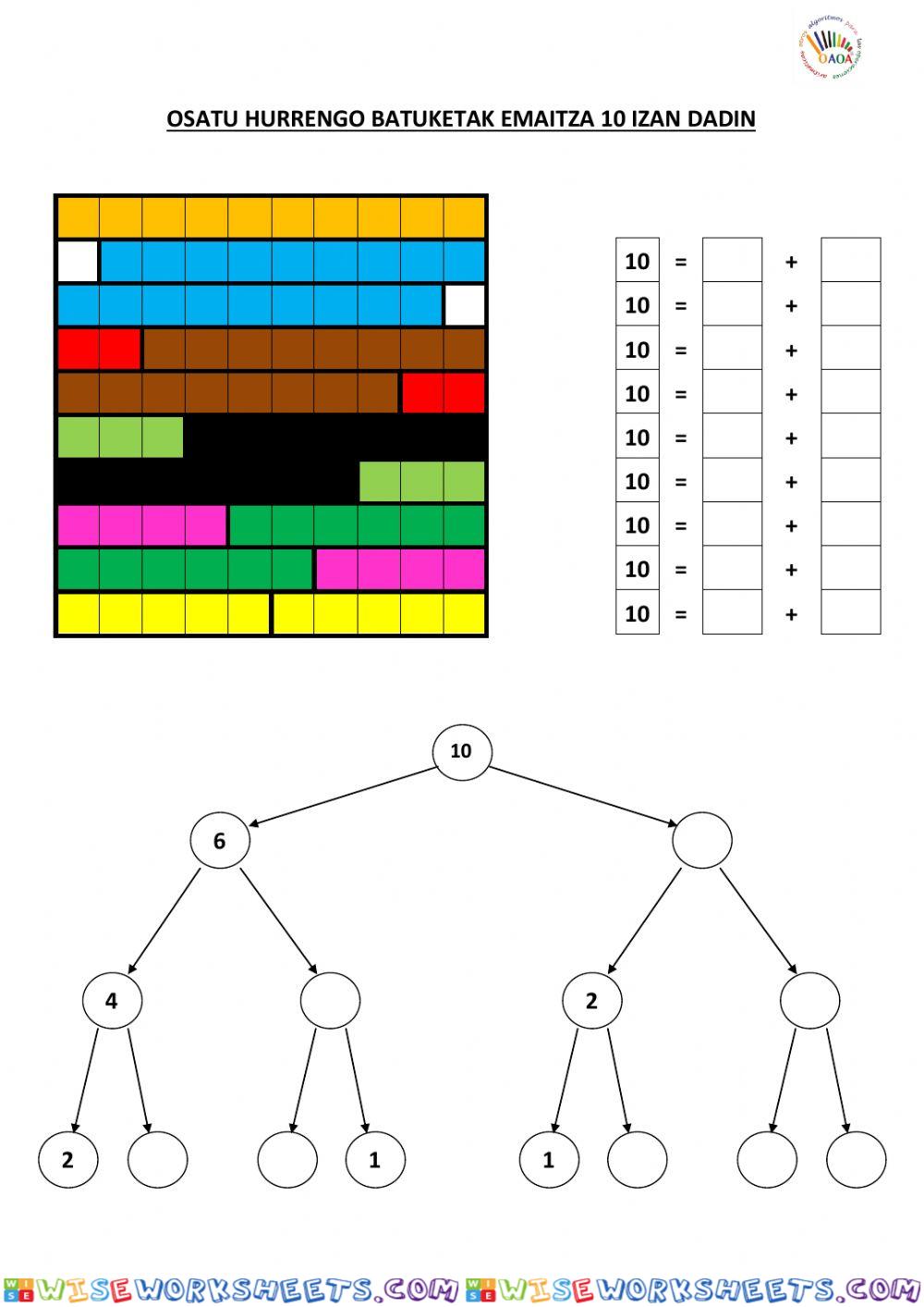 worksheet