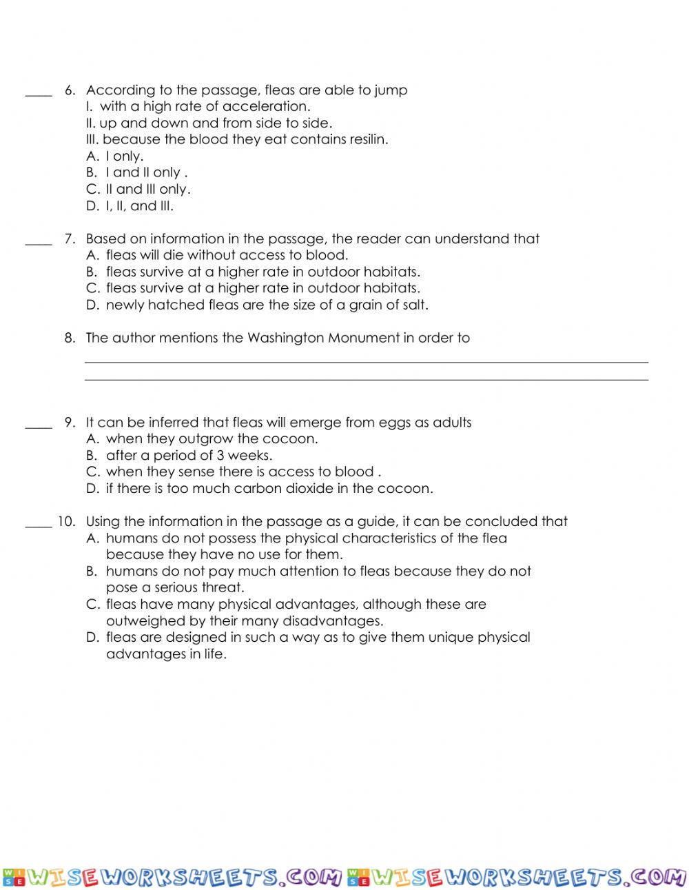 worksheet