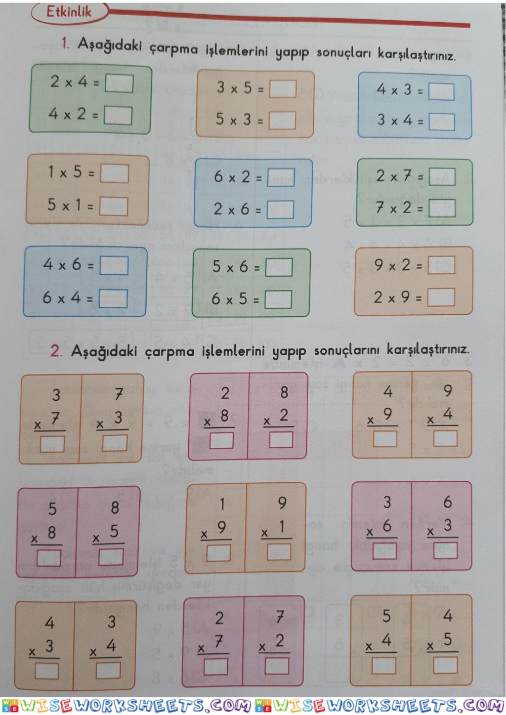 worksheet