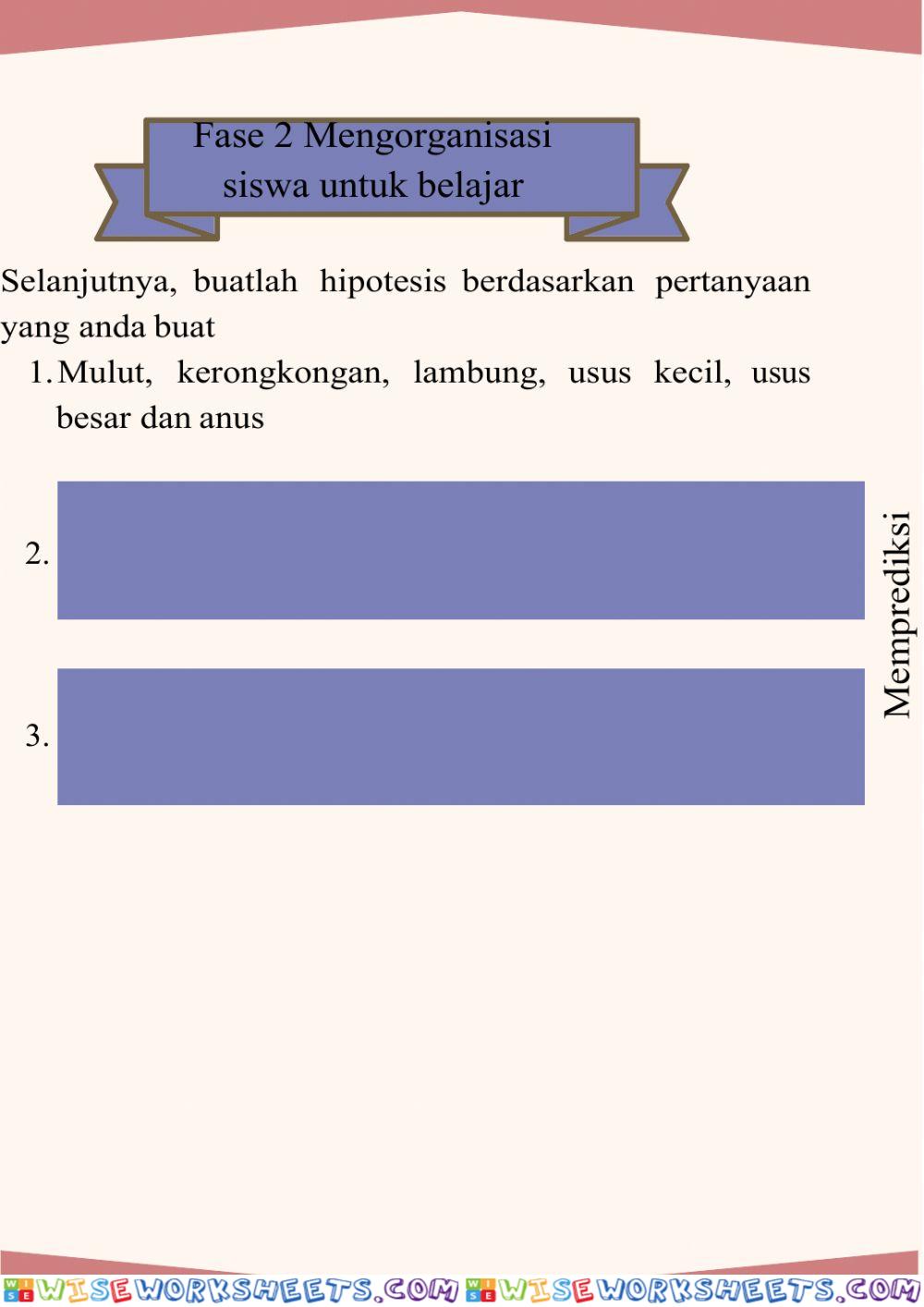 worksheet