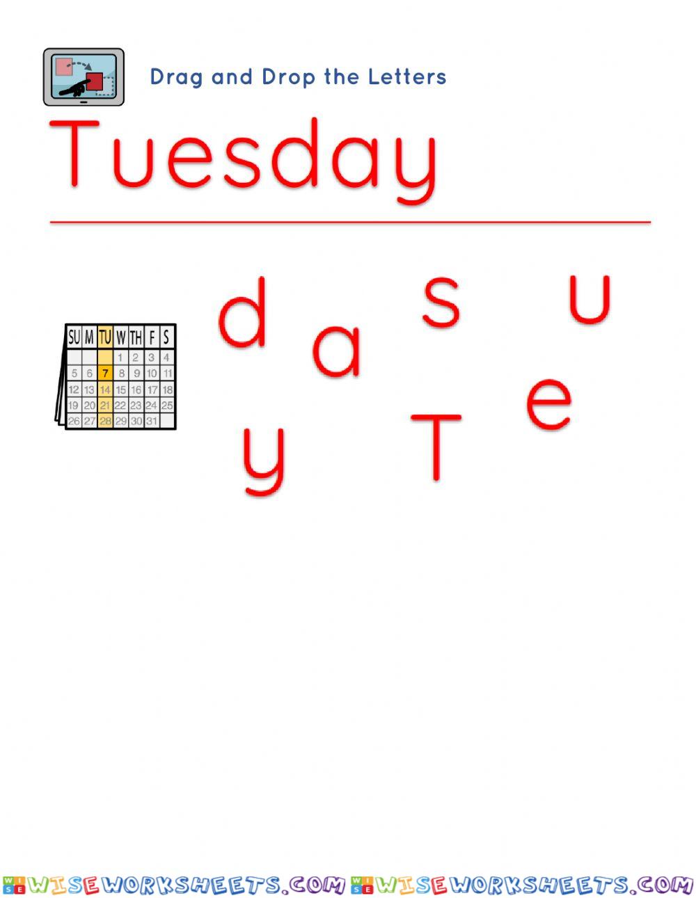 Day . Tuesday