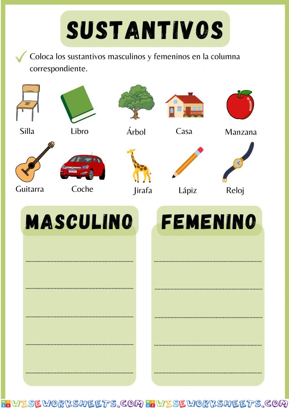 Masculino y femenino