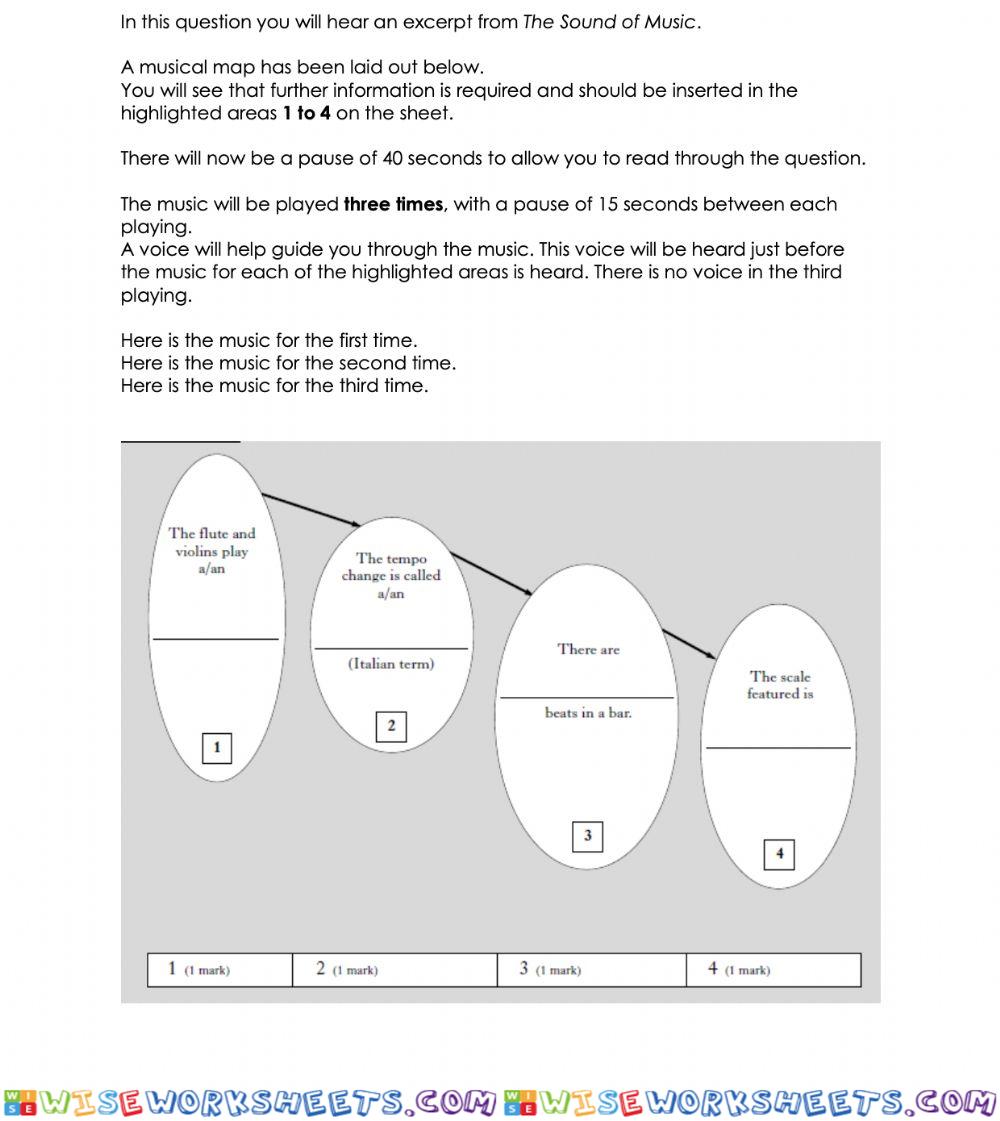 Music - National 5 Practise 13