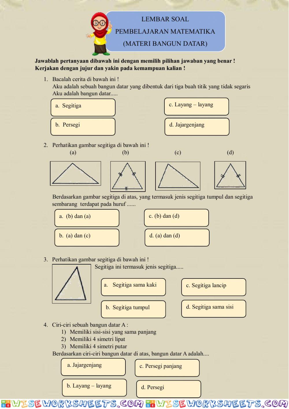 worksheet