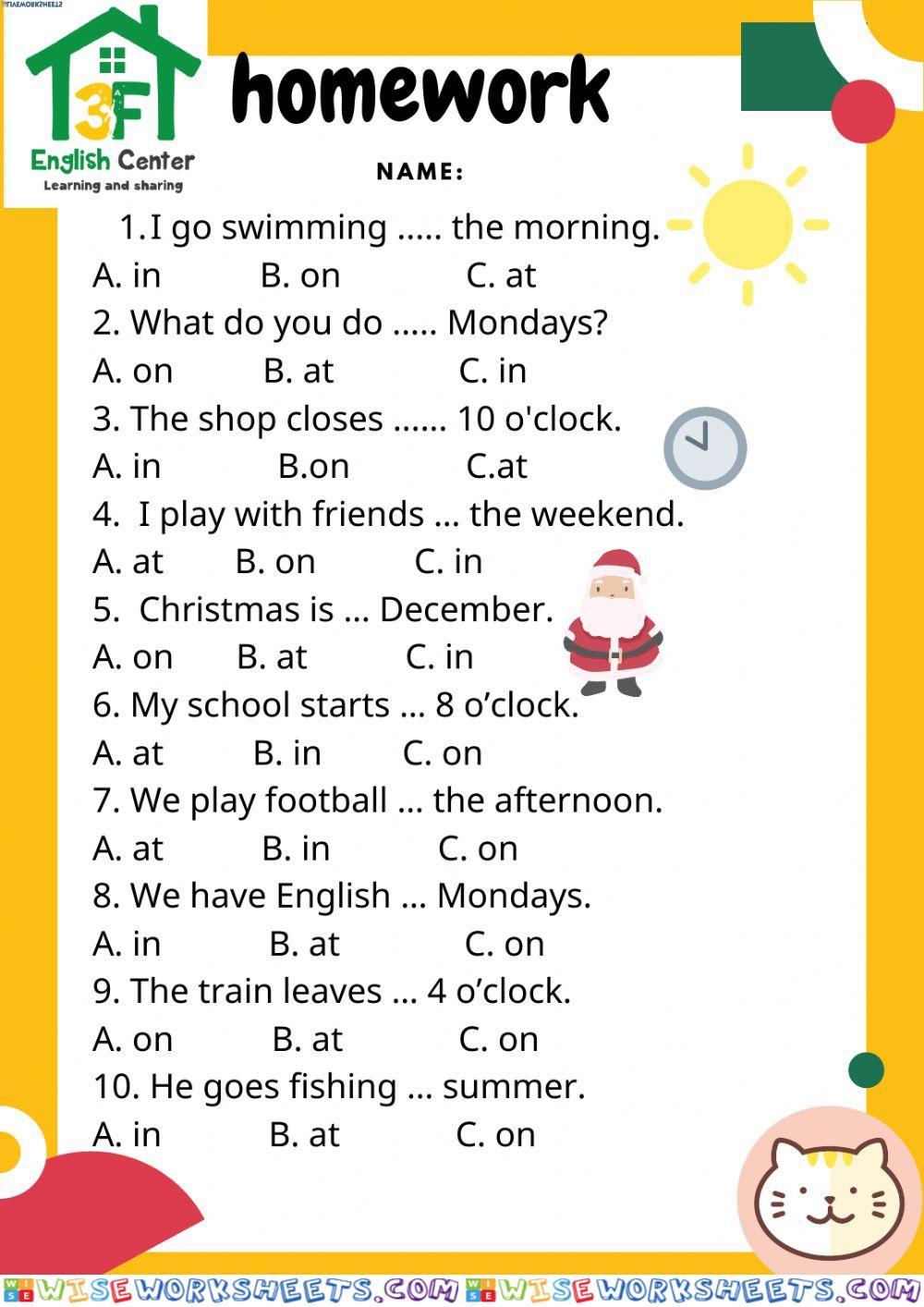 Prepositions