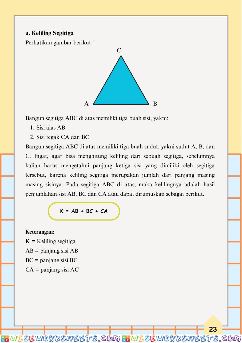 worksheet