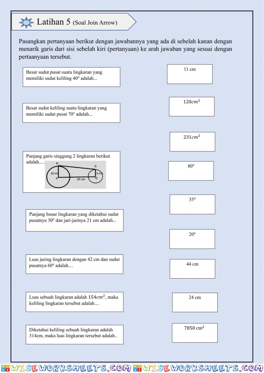 worksheet