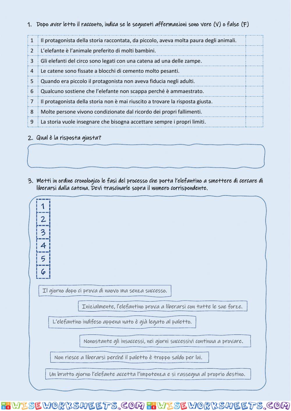 worksheet