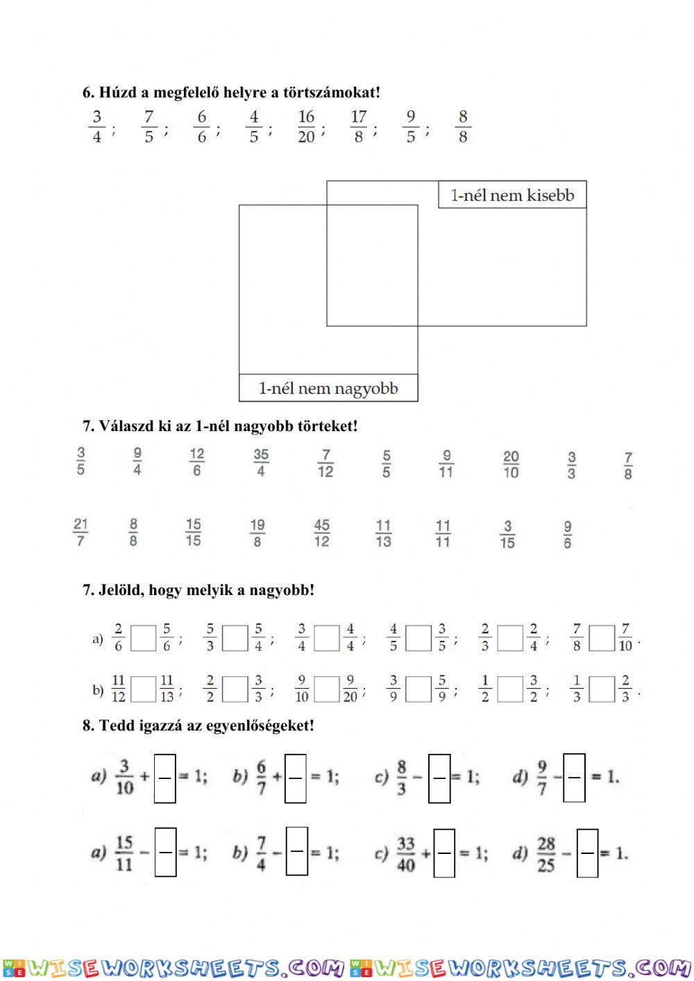 worksheet