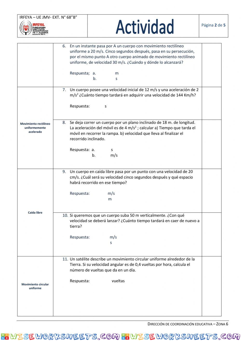 Repaso Mecánica