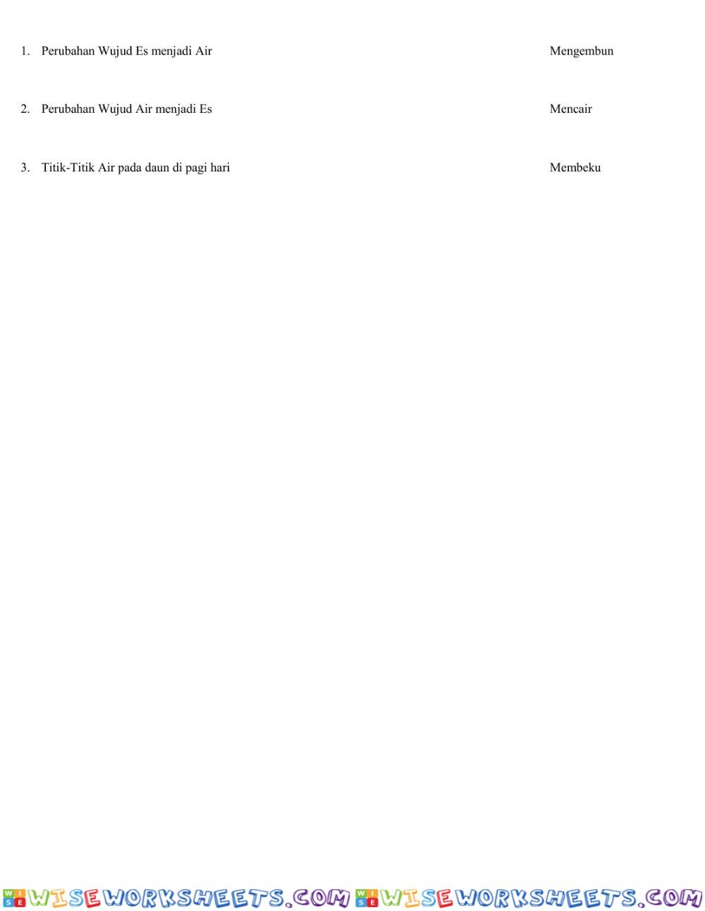 worksheet