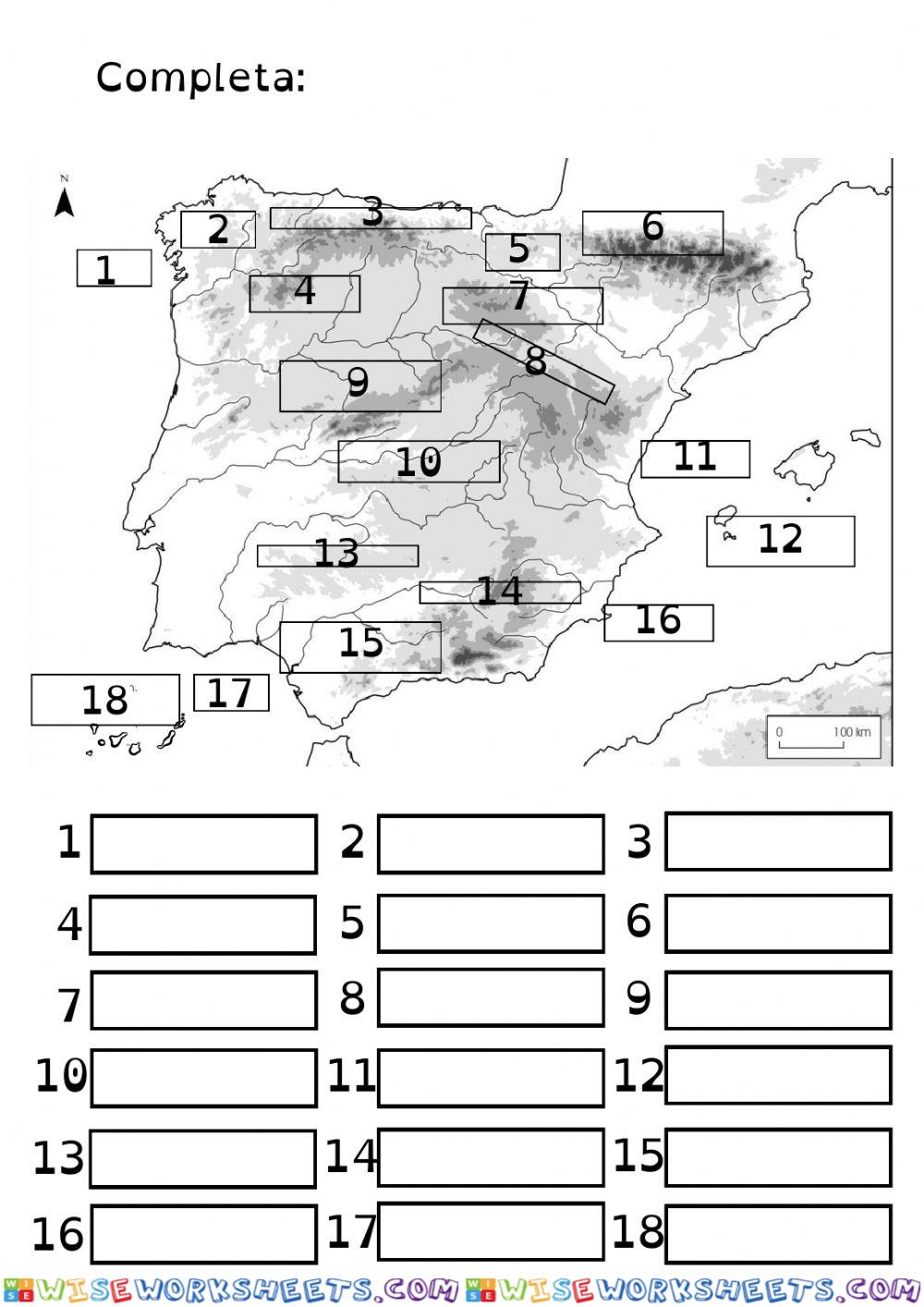 Relevo españa