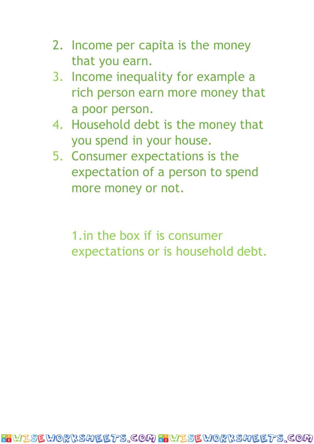 The five determinants of consumer spending