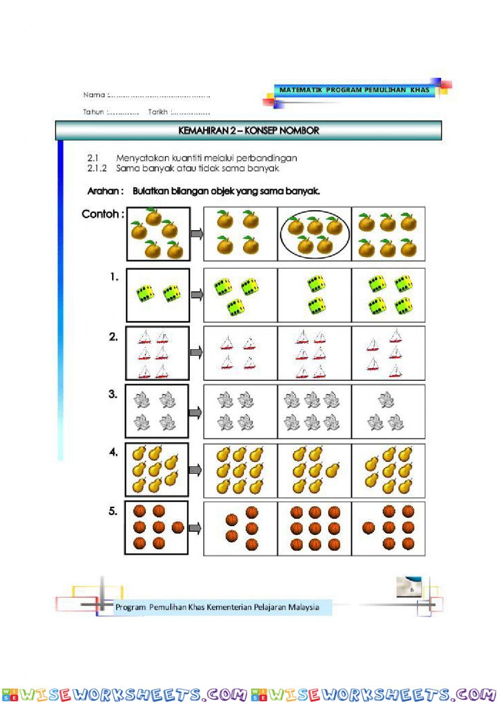 worksheet