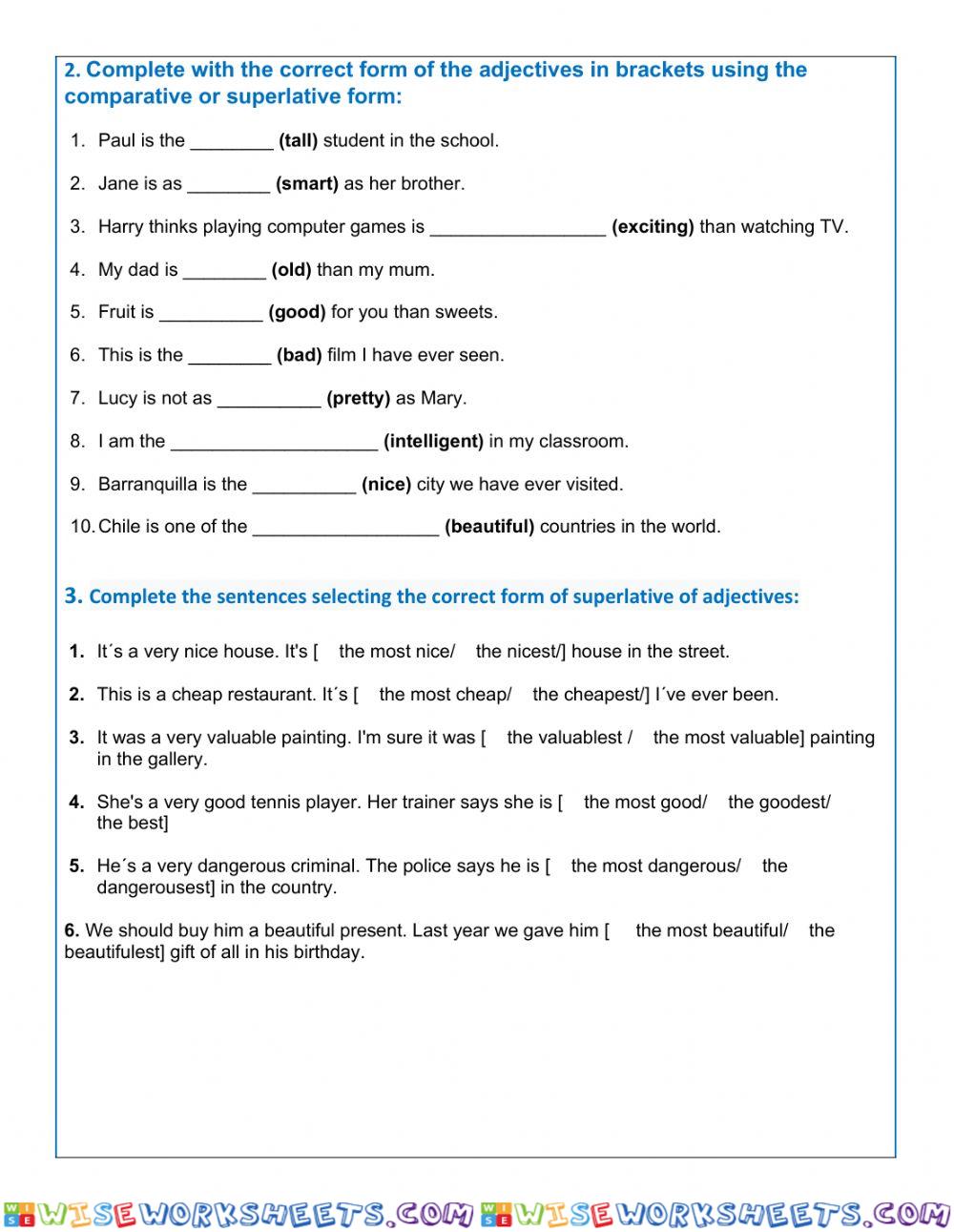 worksheet