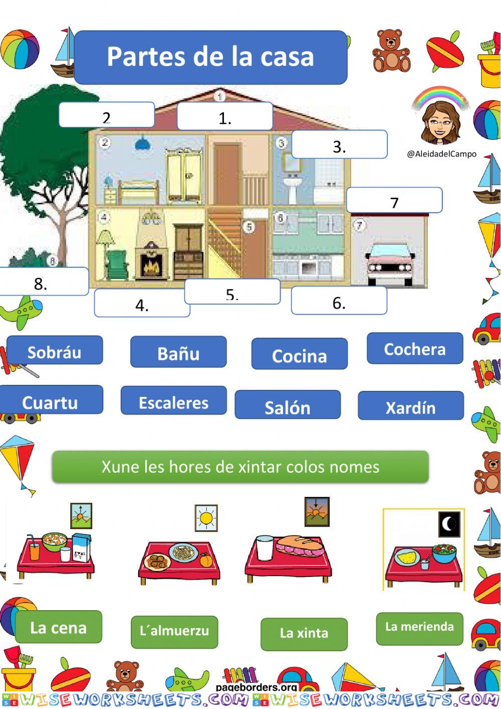 Partes de la casa