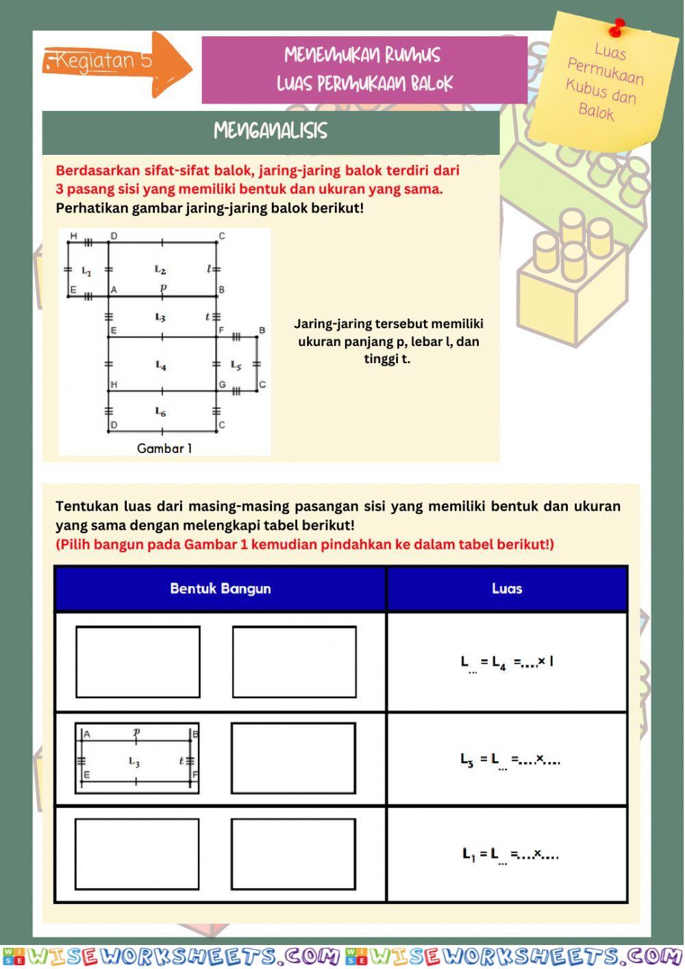 worksheet