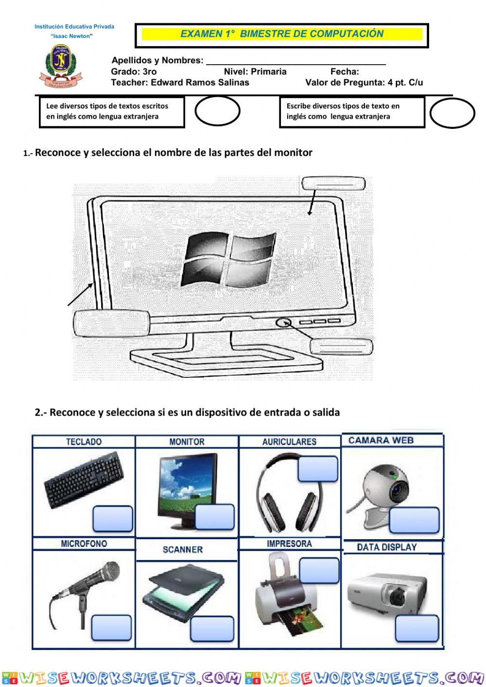 Examen i bimestre