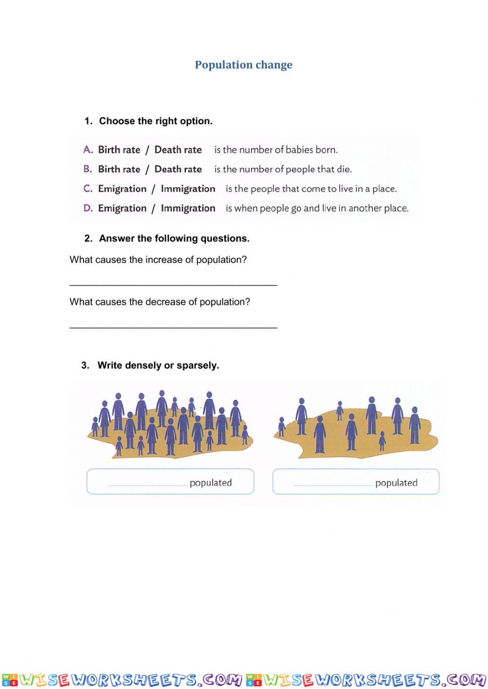 Population change