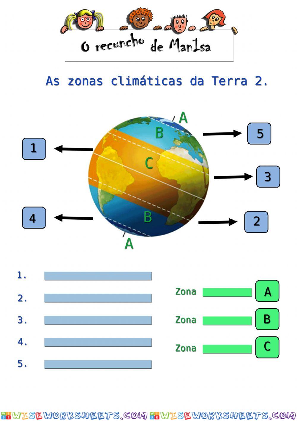 As zonas climáticas da Terra 2