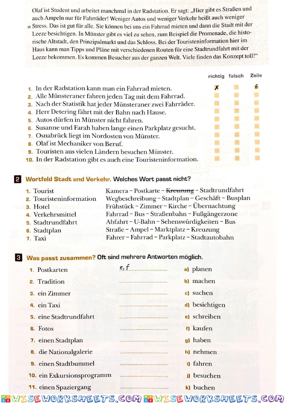 worksheet