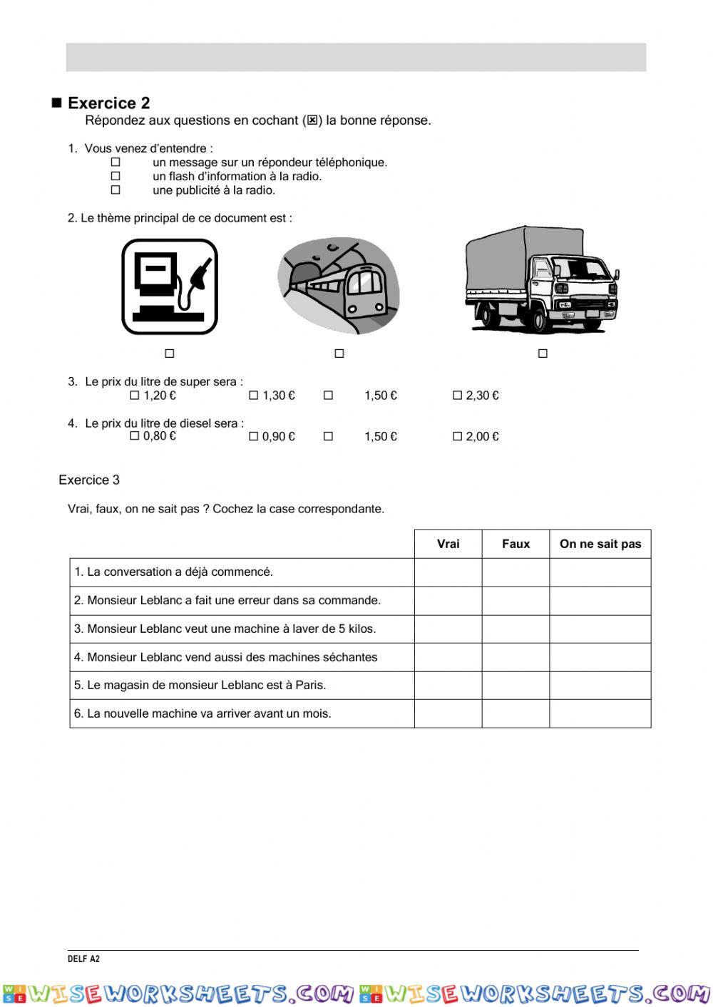 worksheet