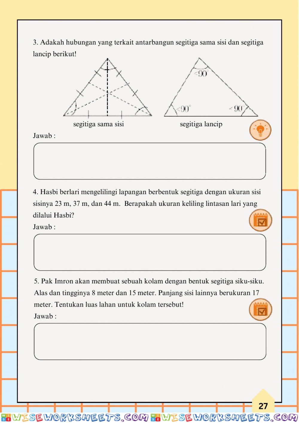 worksheet