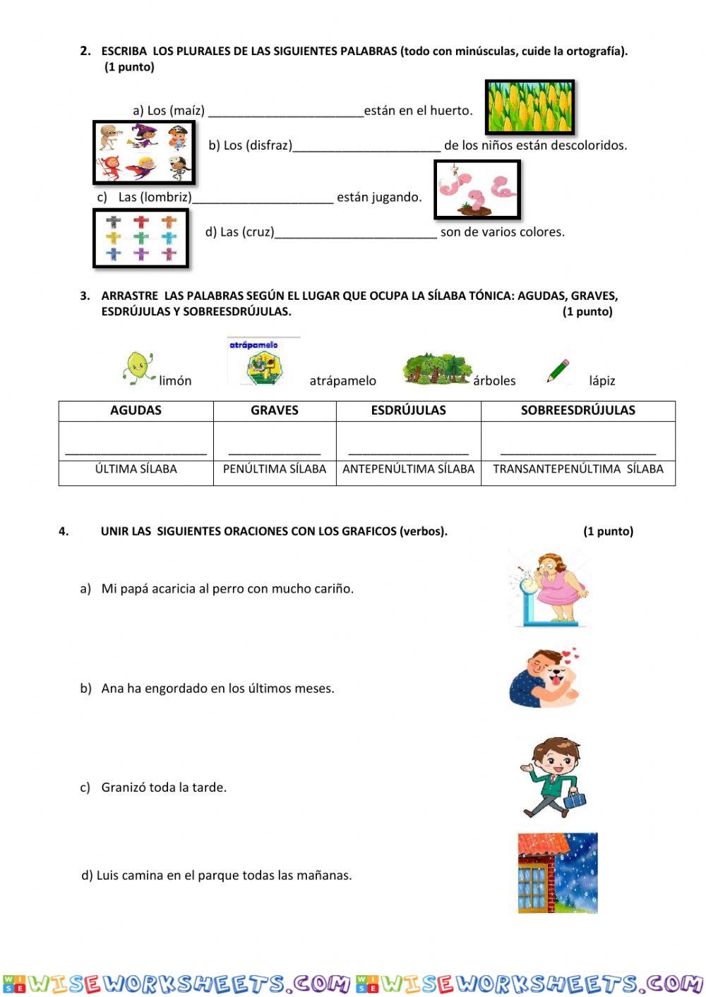 worksheet