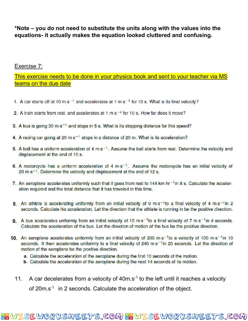 worksheet