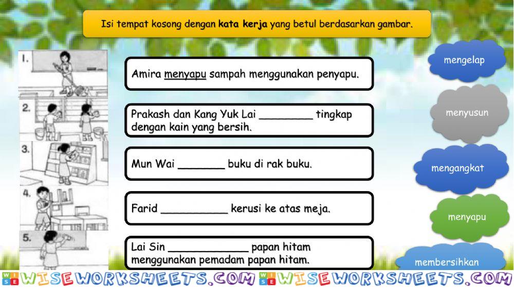 Latihan Kata Kerja 2