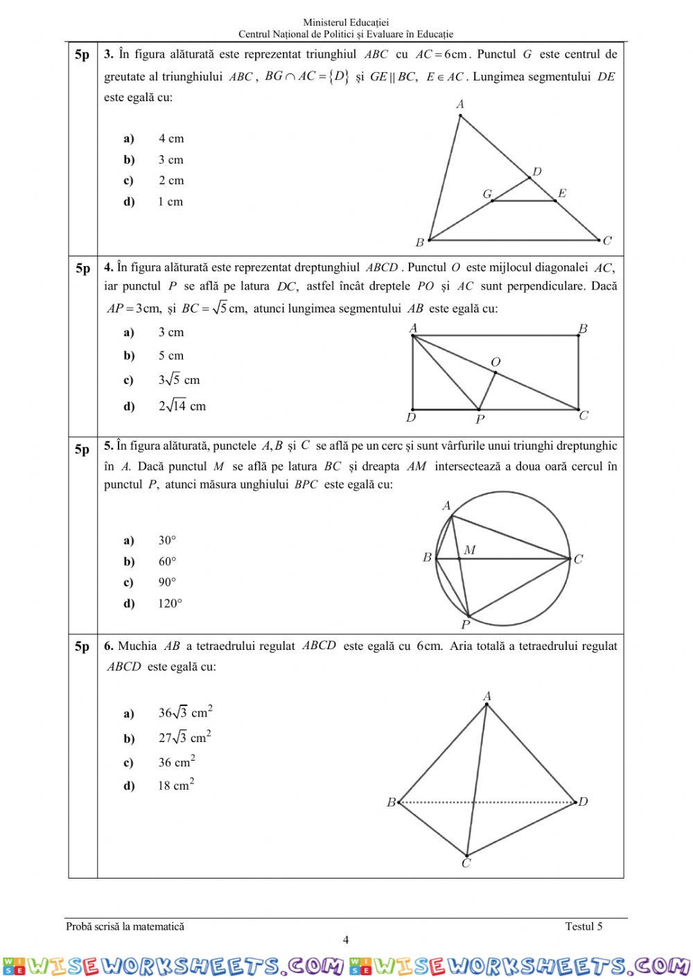 worksheet