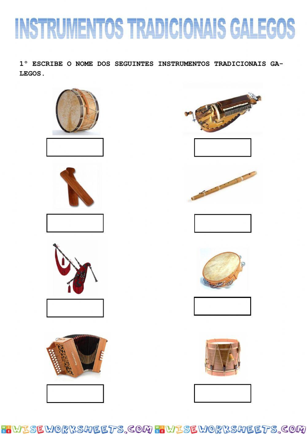 Instrumentos tradicionais galegos