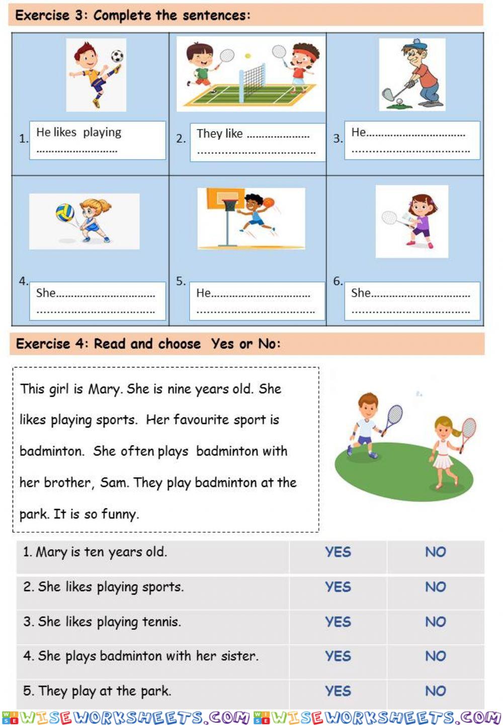 Sports Lesson 1.2
