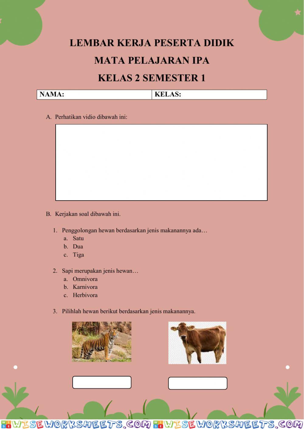 worksheet