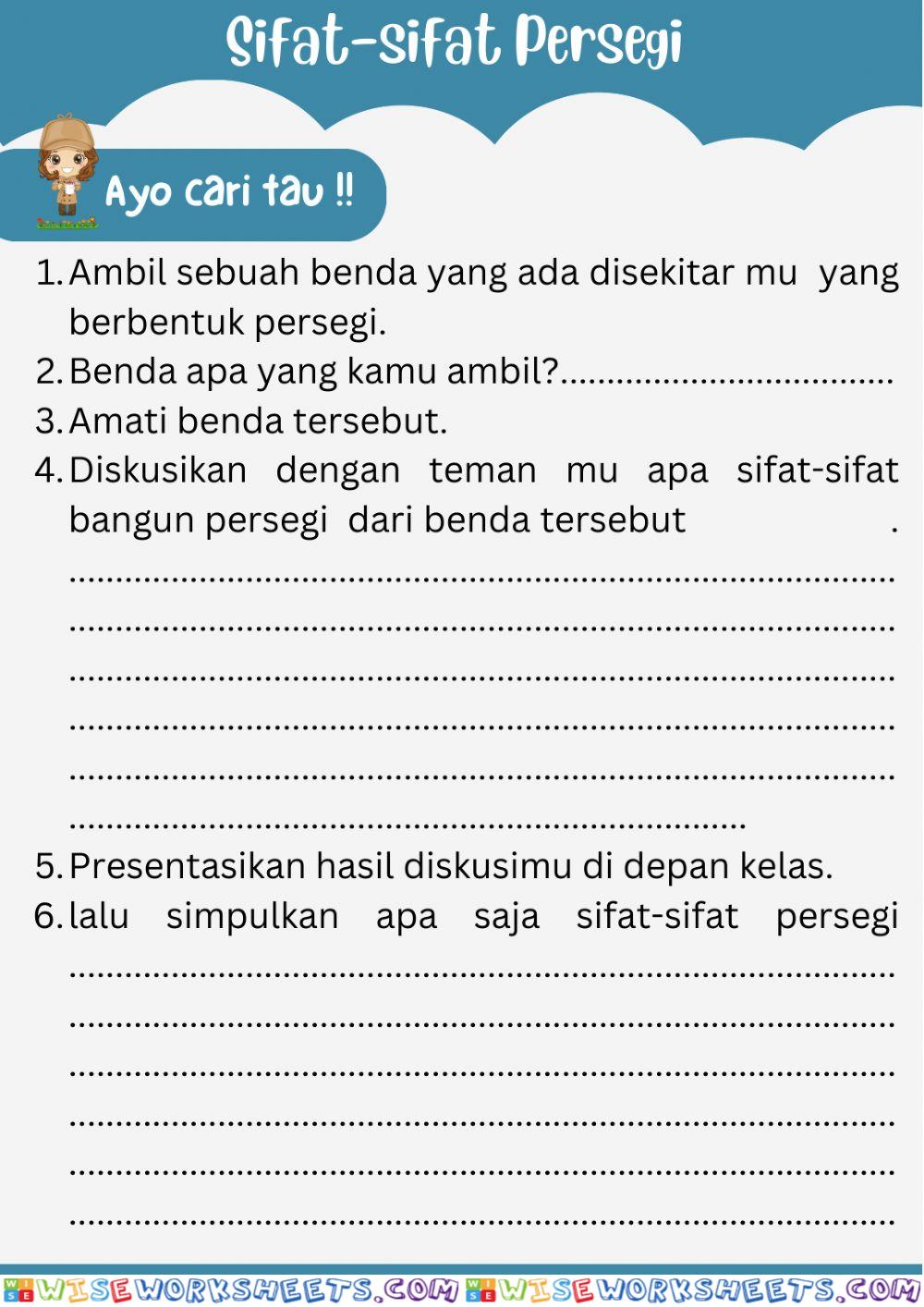 worksheet