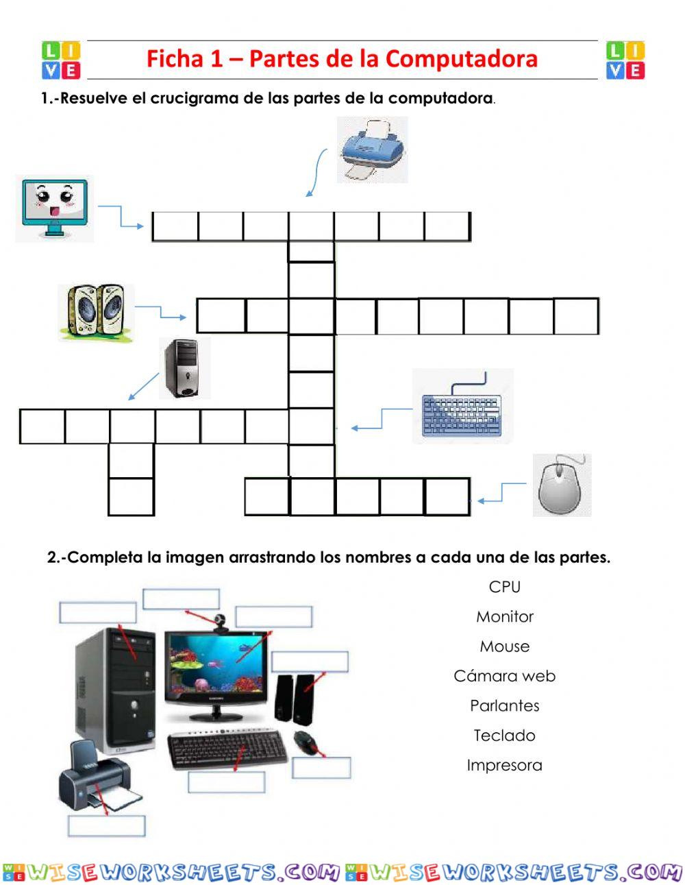 Partes de la Computadora