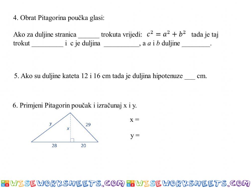 worksheet