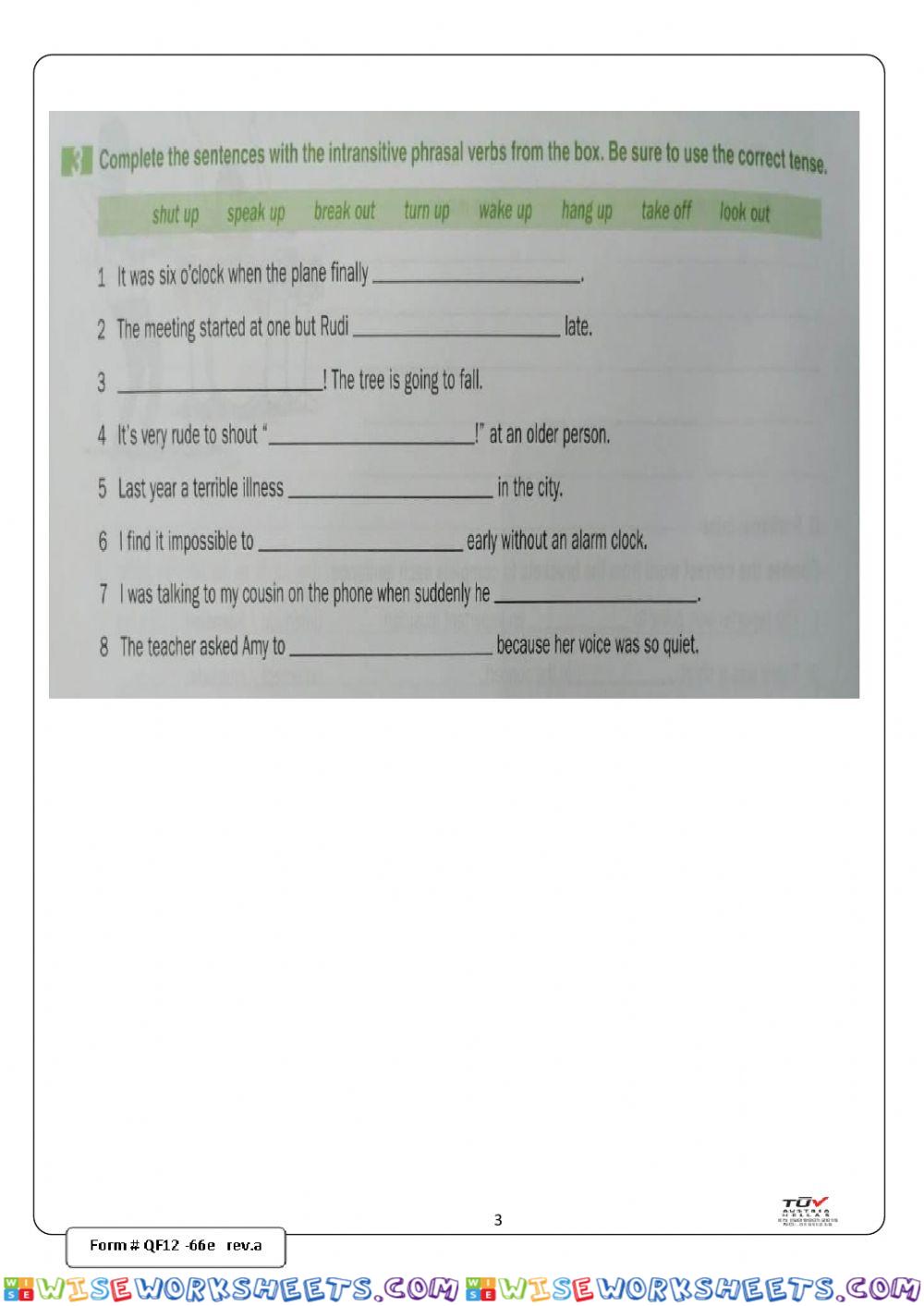 worksheet