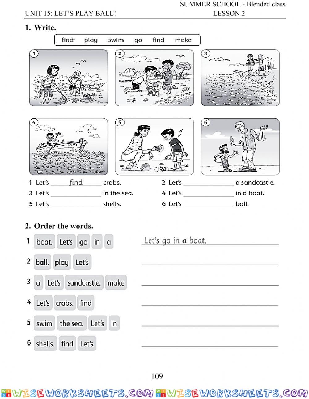 worksheet