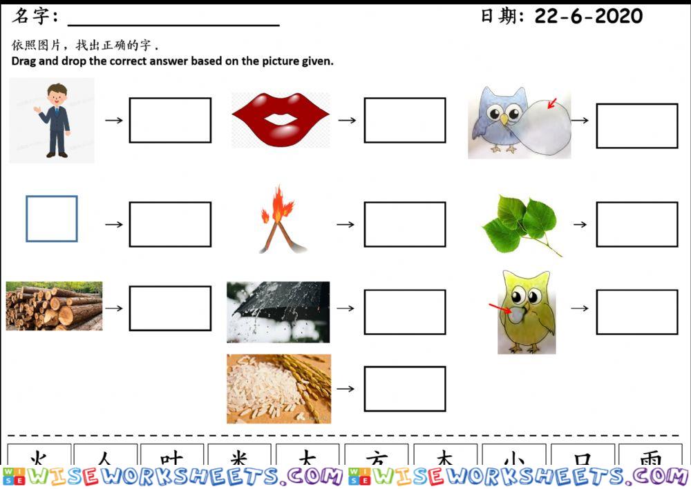 认识单字1
