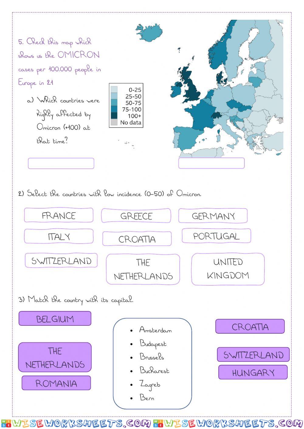 worksheet