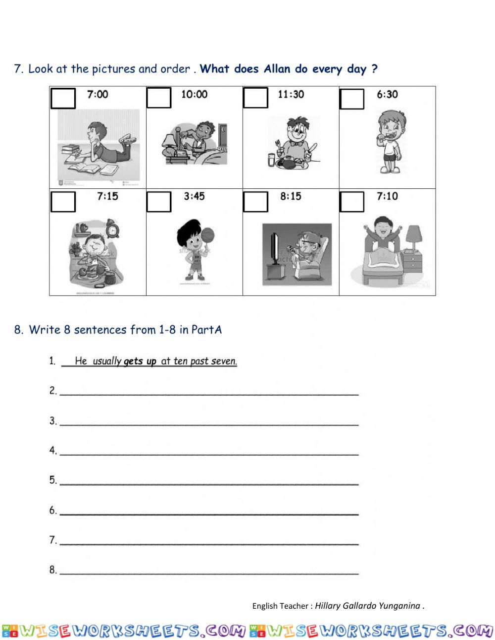 worksheet